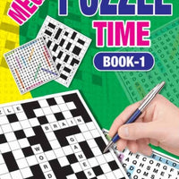 Mega Puzzle Time A5 Puzzles Book