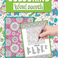 A4 Colouring Word Search Book - Anilas UK