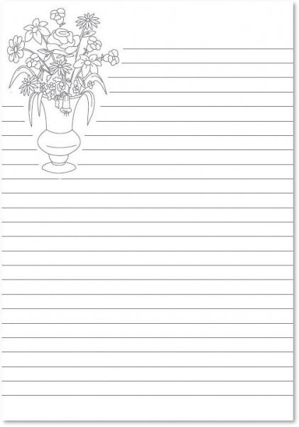 A5 Lined Doodle Notebook - Anilas UK