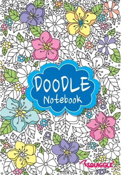 A5 Lined Doodle Notebook - Anilas UK