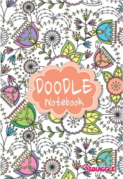 A5 Lined Doodle Notebook - Anilas UK