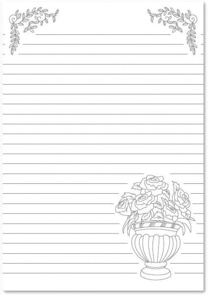 A5 Lined Doodle Notebook - Anilas UK