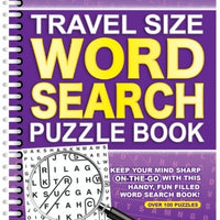 Travel Size Word Search Puzzle Book - Anilas UK