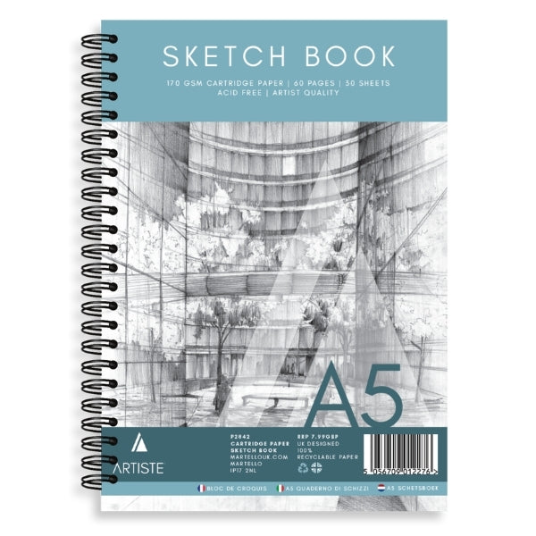 A5 Artiste Sketchbook - Anilas UK