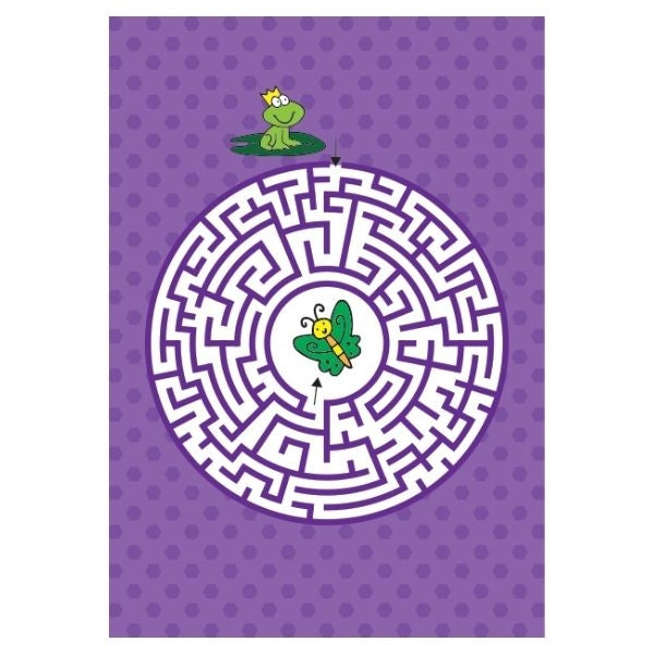 A4 Mazes Puzzle Book - Anilas UK
