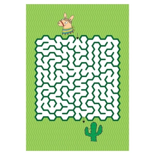 A4 Mazes Puzzle Book - Anilas UK