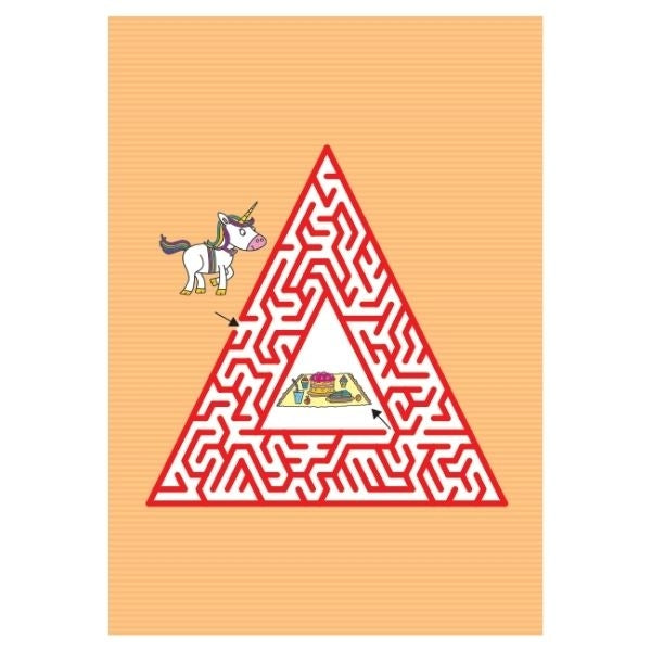 A4 Mazes Puzzle Book - Anilas UK