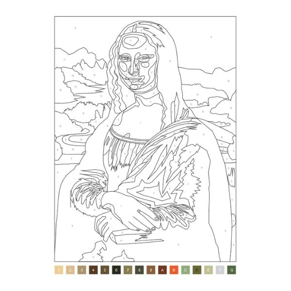 Advanced Colour by Numbers Book - Anilas UK