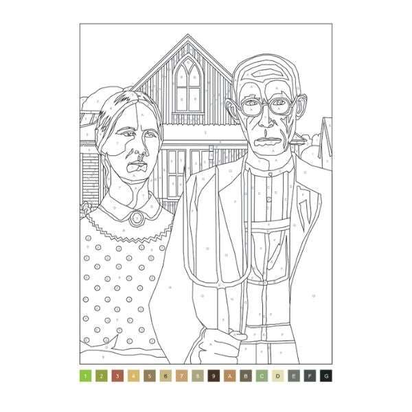 Advanced Colour by Numbers Book - Anilas UK