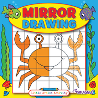 
              Mirror Drawing Artist Colouring Activity Book - Anilas UK
            