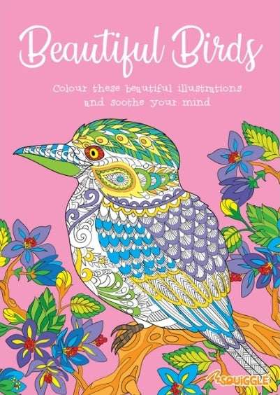 Beautiful Birds An Anti-Stress Colouring Book - Anilas UK