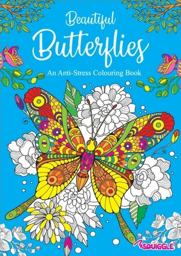 Beautiful Butterflies An Anti-Stress Colouring Book - Anilas UK