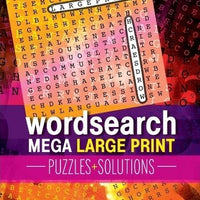 Wordsearch Book 2 (Mega Large Print) - Anilas UK