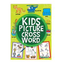 Kids Picture Crossword Puzzle Book - Anilas UK