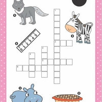 Kids Picture Crossword Puzzle Book - Anilas UK