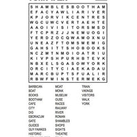 Travel Size Word Search Puzzle Book 3 - Anilas UK