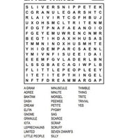 Travel Size Word Search Puzzle Book 4 - Anilas UK