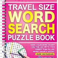 Travel Size Word Search Puzzle Book 4 - Anilas UK