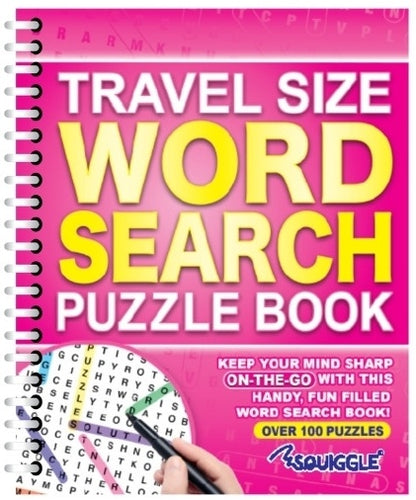 Travel Size Word Search Puzzle Book 4 - Anilas UK