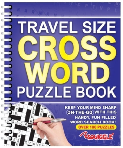 Travel Size Cross Word Puzzle Book - Anilas UK