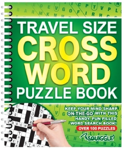 Travel Size Cross Word Puzzle Book - Anilas UK