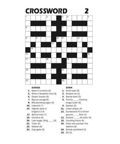 Travel Size Cross Word Puzzle Book - Anilas UK