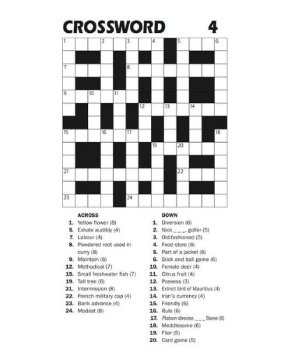Travel Size Cross Word Puzzle Book - Anilas UK
