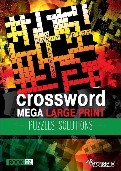 Crossword Book 2 (Mega Large Print) - Anilas UK