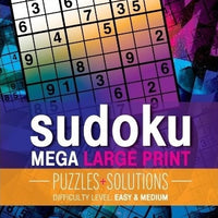 Sudoku Book 1 (Mega Large Print) - Anilas UK