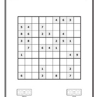 Sudoku Book 2 (Mega Large Print) - Anilas UK