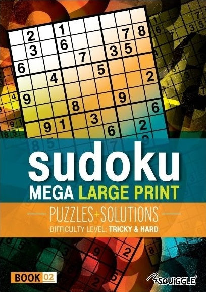 Sudoku Book 2 (Mega Large Print) - Anilas UK