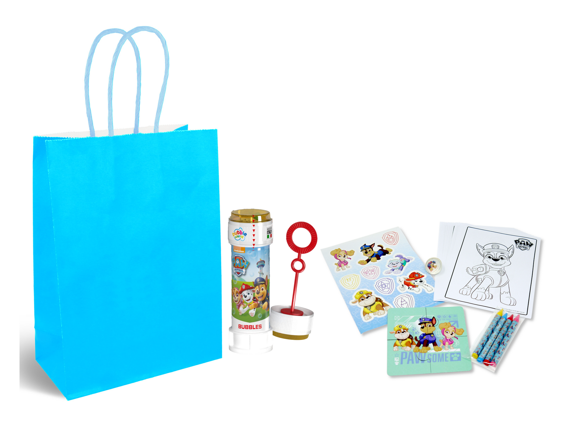 Paw Patrol themed 12 Party Bags with Fillers - Anilas UK
