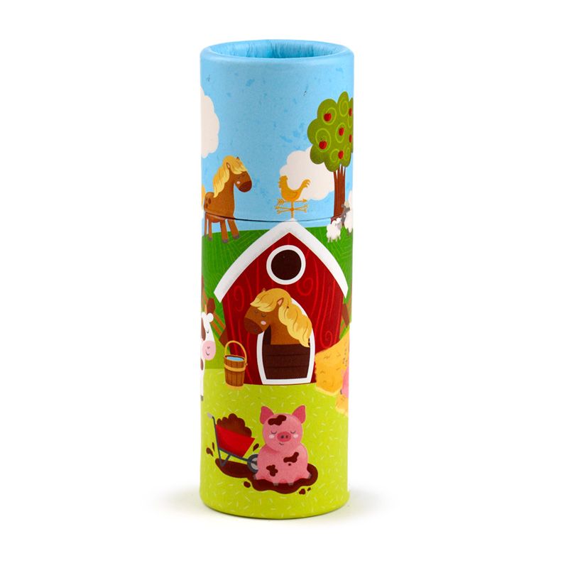 Bramley Bunch Farm Pencil Pot with 12 Colouring Pencils - Anilas UK