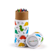 
              Dinosauria Pencil Pot with 12 Colouring Pencils
            