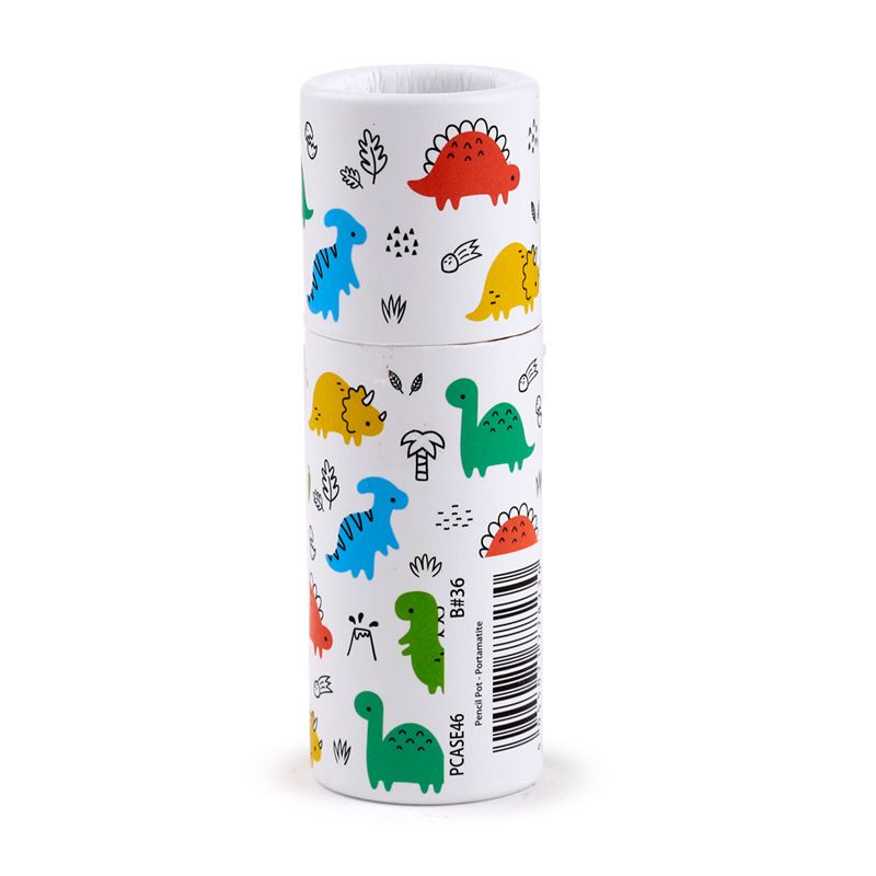Dinosauria Pencil Pot with 12 Colouring Pencils - Anilas UK