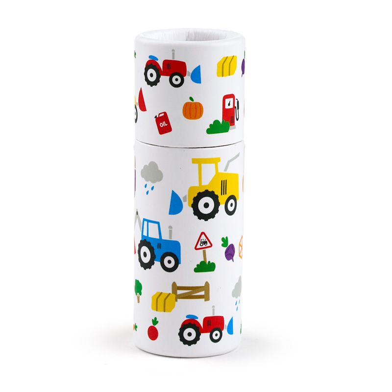 Little Tractors Pencil Pot with 12 Colouring Pencil - Anilas UK