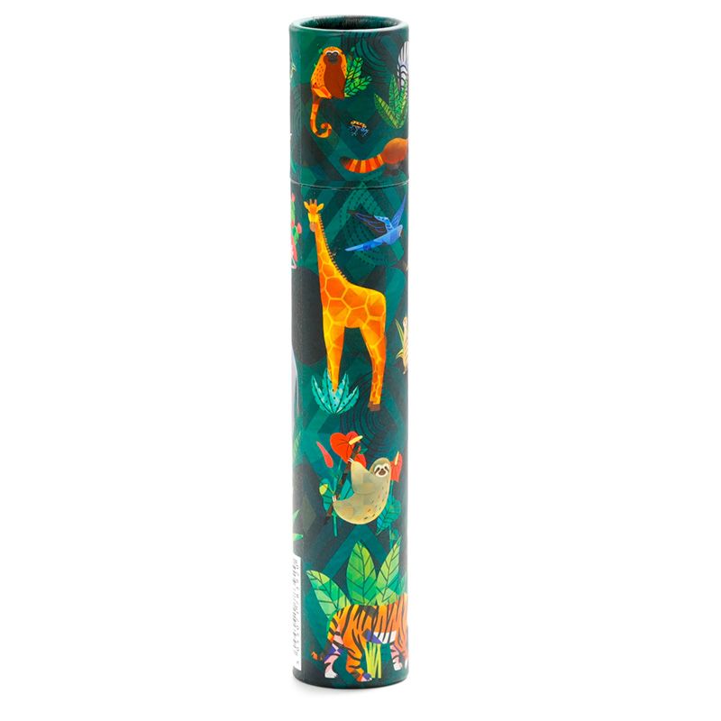Animal Kingdom Large Pencil Pot with 12 Colouring Pencils - Anilas UK