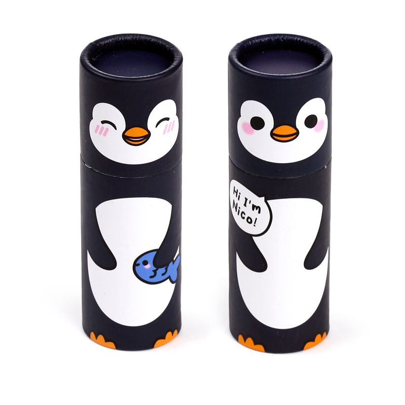 Adoramals Penguin Pencil Pot with 12 Colouring Pencils - Anilas UK