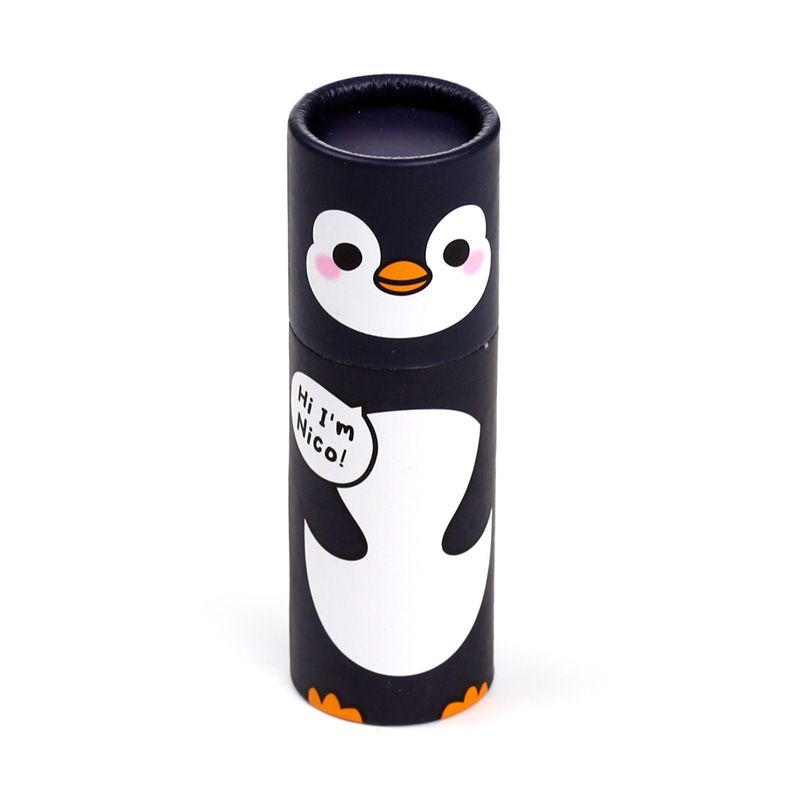 Adoramals Penguin Pencil Pot with 12 Colouring Pencils - Anilas UK