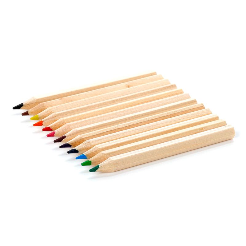 Jolly Rogers Pirates Pencil Pot with 12 Colouring Pencils - Anilas UK