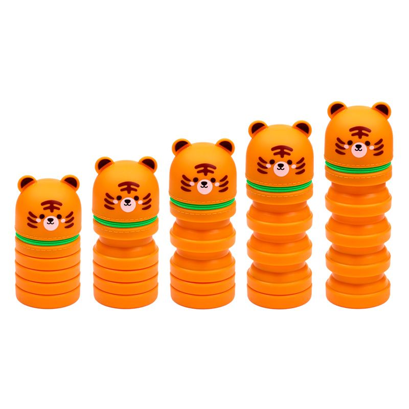 Adoramals Tiger Pop Up Silicone Pencil Case - Anilas UK