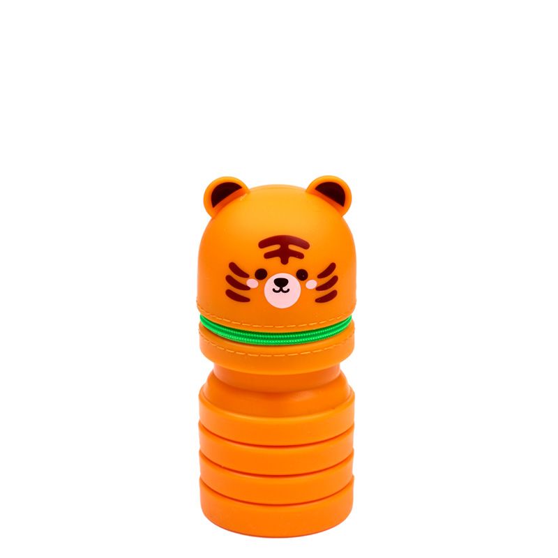 Adoramals Tiger Pop Up Silicone Pencil Case - Anilas UK