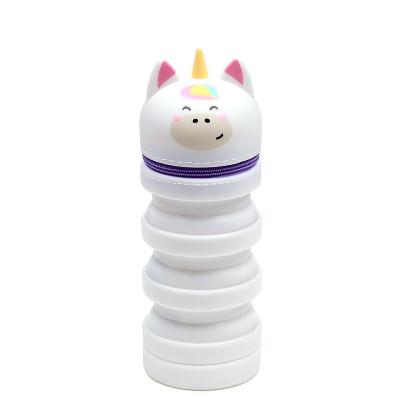 Adoramals Unicorn Pop Up Silicone Pencil Case