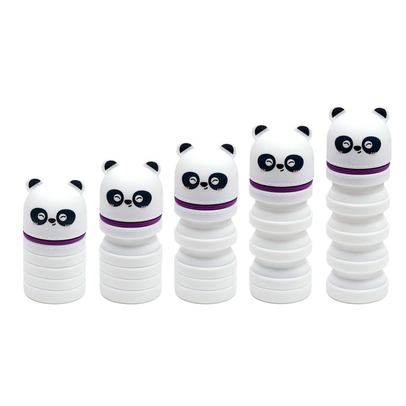 Adoramals Panda Pop Up Silicone Pencil Case - Anilas UK