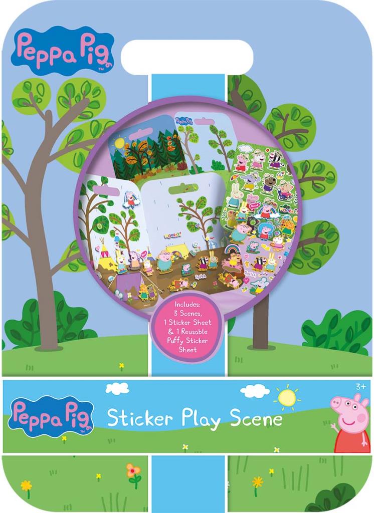 Peppa Pig Sticker Play Scene - Anilas UK
