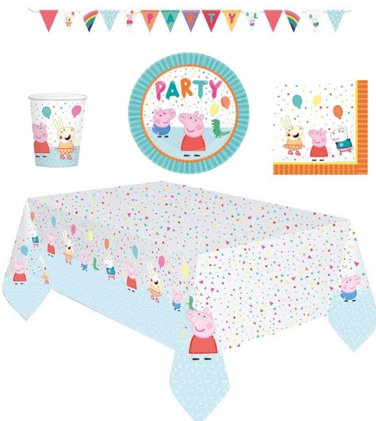 Peppa Pig Party Pack for 8 people - Anilas UK