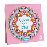 
              Colour and Chill 3 Adult Mandala Colouring Book - Anilas UK
            