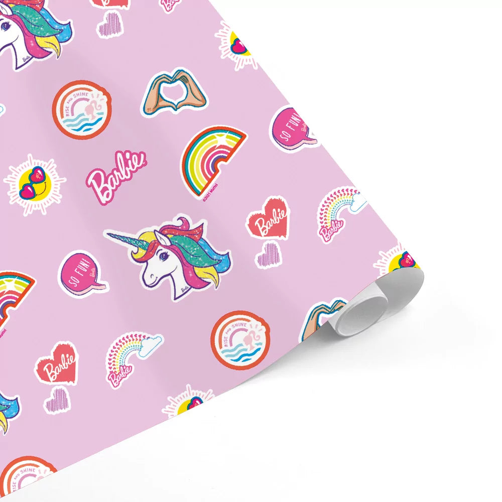 Barbie Wrapping Paper 70×200 cm - Anilas UK