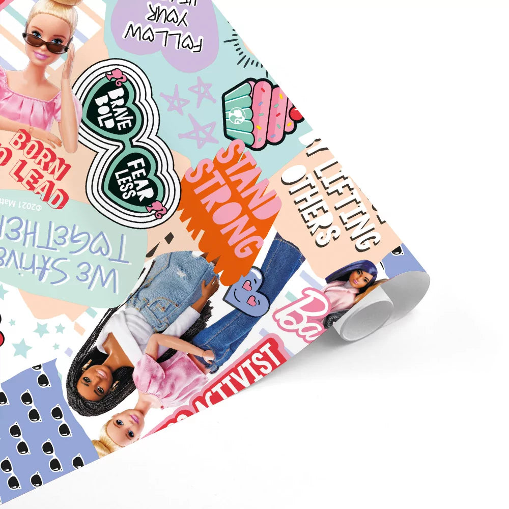 Barbie Wrapping Paper 70×200 cm - Anilas UK