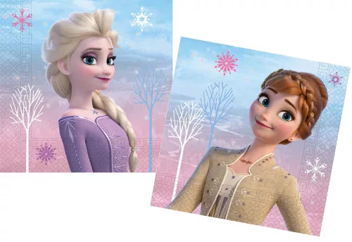 Frozen 2 Wind Spirit Napkins (Pack of 20) - Anilas UK